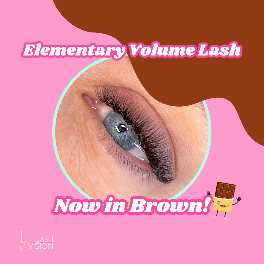 Elementary Volume Lash Brown