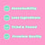eyelash extension sustainability, products with less ingredients, tried & tested, Premium quality