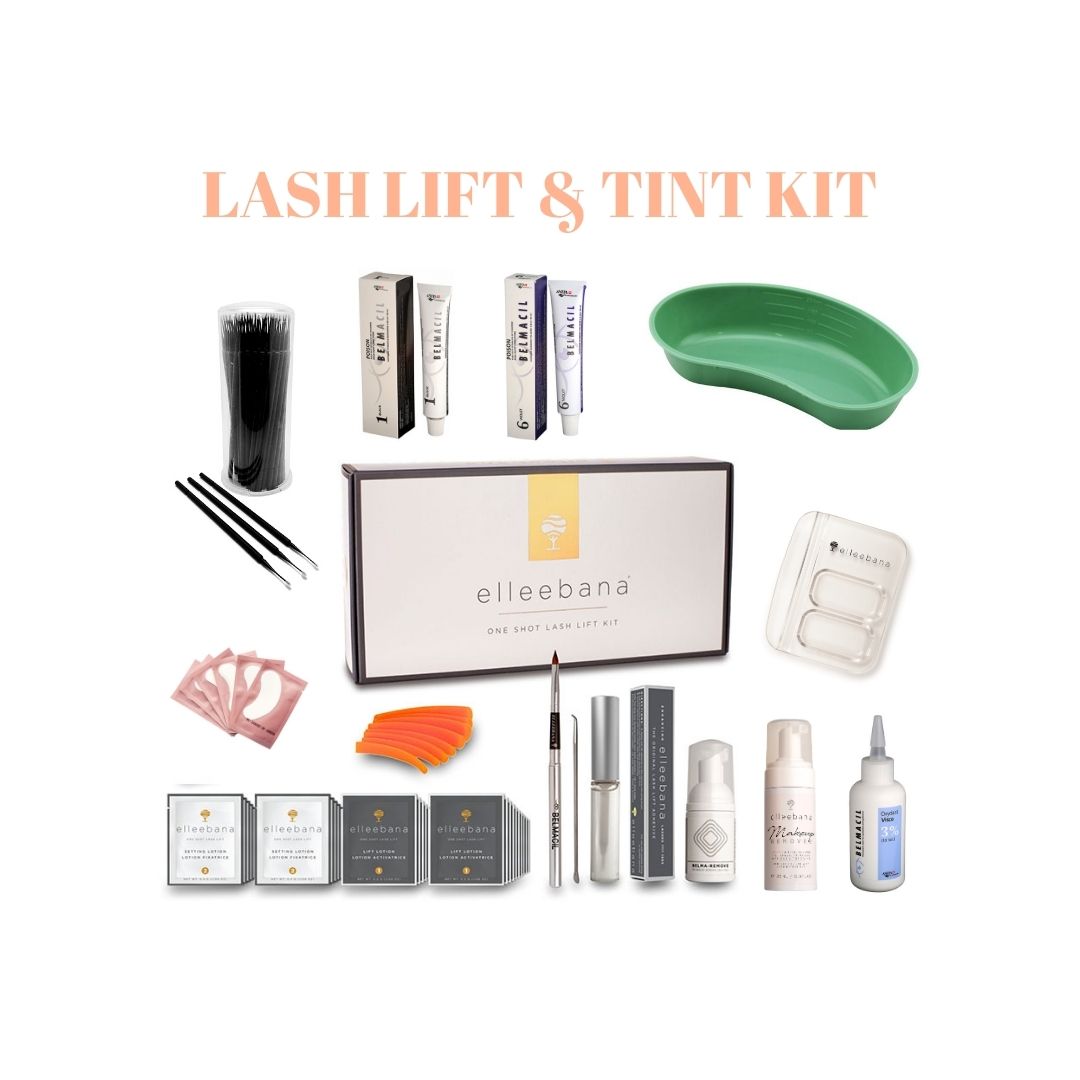 elleebana lash lift &amp; tint kit included with online lash lift course