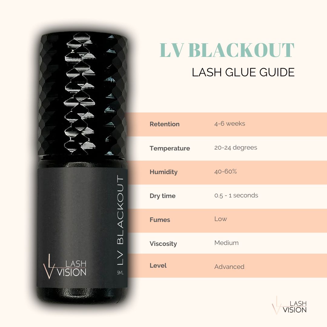 LV Black Out Lash Adhesive