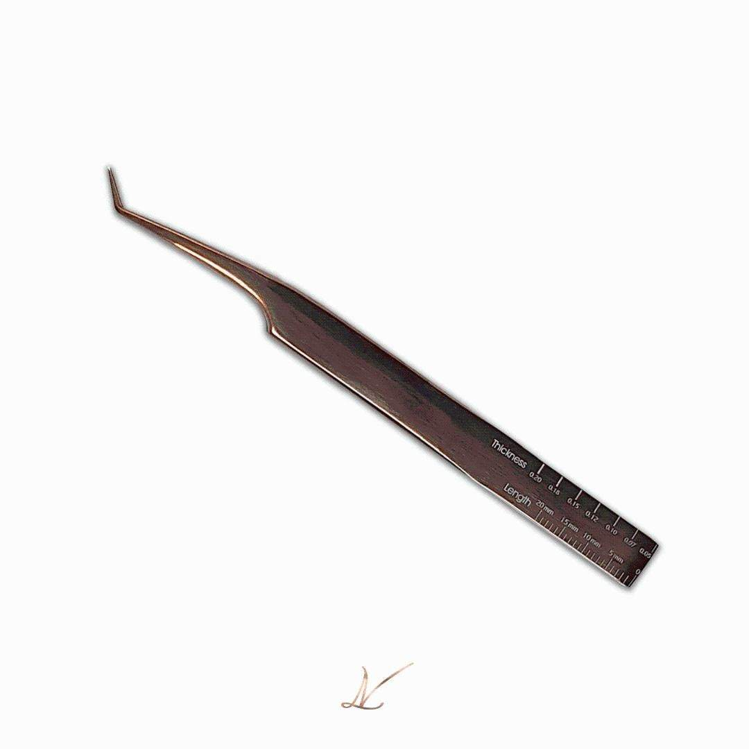 Visionary 45° Classic Eyelash Extension Tweezer-Lash Vision-All Products,Classic Products,Classic Tweezers,Lash Vision,Tools